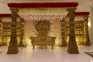 Mandap de mariage indien du sud de l'Inde, modèle Balaji Mataji Manavarai, personnalisé pour les mariages tamils aux États-Unis, prix d'usine. - Product Image 6