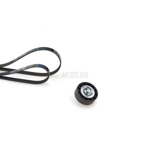 Kit de correa de distribución apto para polea tensora de <span class=keywords><strong>asiento</strong></span> K046PK948 6PK948 T36402 5PK1103 polea tensora - Product Image 1