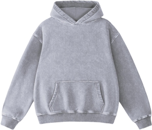 Sudadera con Capucha para Mujer, Color Sólido, 100% Algodón Tejido, Transpirable, Informal, para Invierno, con Bolsillos, Logotipo Personalizado - Product Image 3