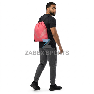 Premium <b>Drawstring</b> <b>Backpack</b> for Fitness Sports and Promotional Gifts Custom Polyester Sports Sack with Adjustable Draw Cord - Product Image 6