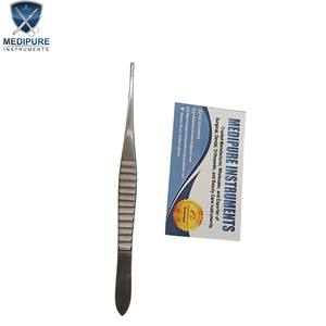 Pinces à tissus Gillies réutilisables en acier inoxydable, instrument chirurgical professionnel pour usage médical et vétérinaire - Product Image 4