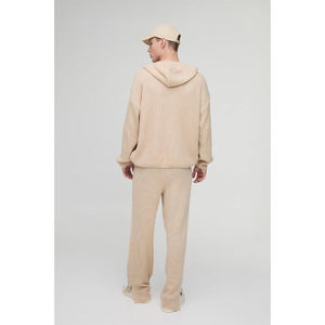 Men's Casual Sport Sweatpants High Waist Contrast Striped Heavyweight Cotton <b>Tracksuits</b> Loose Fit For Men <b>Tracksuits</b> Breathable - Product Image 1