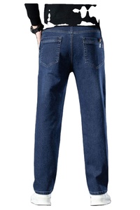 Jean en denim pour homme, coton élasthanne, qualité supérieure, brodé, été, écologique, tendance, service OEM, best-seller - Product Image 2