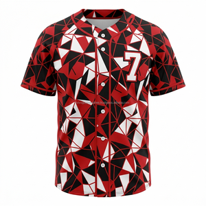 Premium Embroidery <b>Baseball</b> Uniforms 100% Polyester Dry Fit Sports Jerseys <b>Baseball</b> Embroidered Sublimation Jerseys - Product Image 2