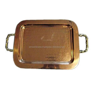 Cuivre Rectangle Croustillant Plateau Panier Facile À Nettoyer Cuisine Cuisson Croustillant Plateau BBQ Barbecue Plateau Design Classique - Product Image 3