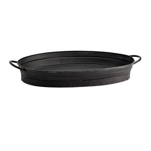 DISEÑOS ELEGANTES, Bandeja de Servicio de Lujo con Recubrimiento en Polvo Duradero, Color Personalizado, Estilo Indio, para Uso en Restaurantes, Nueva Llegada - Product Image 1
