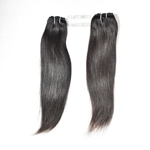 Cabello Indio Virgen Sin Procesar, Extensiones de Cabello Humano Remy, Cabello Virgen al Por Mayor con Cutícula Alineada, Mechones de Cabello Humano Liso - Product Image 2