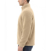 Vêtements d'hiver confortables, veste en sherpa avec doublure en polaire épaisse, fermeture éclair lisse et sensation de chaleur, veste en sherpa