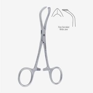Pinces chirurgicales Lorna en acier inoxydable de qualité médicale pour greffe de cheveux, usage en USI, hémostase et chirurgie générale - Product Image 2