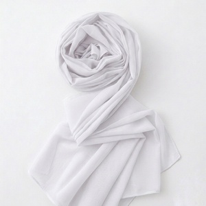 Stylish Womens Chiffon Scarves Soft Lightweight Breathable Customizable Hijab <b>Wrap</b> Muslim Shawl Long Fashion <b>Head</b> Scarf - Product Image 4