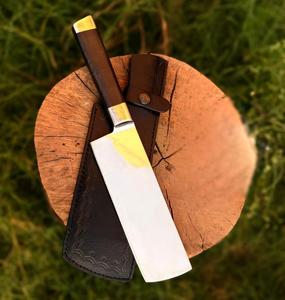 Couteau de chef en acier à haute teneur en carbone, très vendu, avec manche en Micarta, sac en cuir, couteau à découper la viande pour restaurant et cuisine - Product Image 2