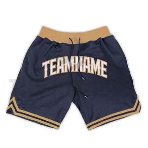 Pantalones Cortos Deportivos de Lona y Malla para Hombre, Estilo Casual, Personalizados OEM, Transpirables, de Secado Rápido, para Verano, Gimnasio y Baloncesto - Product Image 1