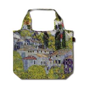 AE-01502 capolavoro Cooler Eco Bag Klimt Design 'chiesa in cassona' per lo Shopping - Product Image 1