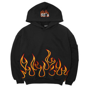 Fabricant de sweats à capuche pour hommes imprimés sur mesure, vente en gros, coton de haute qualité, pull-over, hiver, décontracté, mode streetwear quotidienne - Product Image 5