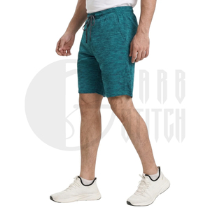 Pantalones Cortos Bermuda de Secado Rápido para Hombre, Color Sólido, Cintura con Cordón, Tejido de Poliéster, Casuales, con Bolsillos - Product Image 3