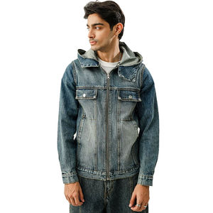 Chaqueta Vaquera para Hombre de Último Diseño del Mejor Fabricante, Colores Personalizados en la Parte Delantera, Tallas Variadas, Transpirable y Ecológica para Invierno - Product Image 5