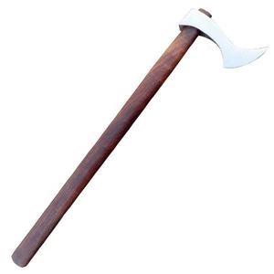 Hand Forged Damascus Steel Camping <b>Axe</b> with Walnut <b>Wood</b> Handle Outdoor Survival Hatchet for Hunting Bushcraft - Product Image 5