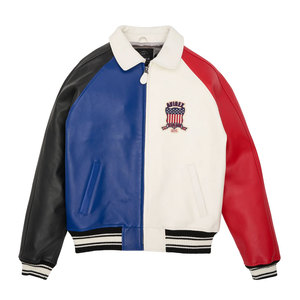 Veste en cuir Avirex de qualité supérieure, différentes couleurs disponibles, tailles personnalisées, facile à porter, vestes en cuir Avirex pour hommes en vente - Product Image 1