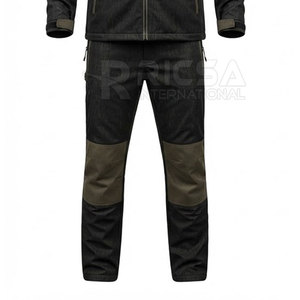 Ensemble veste et pantalon imperméable, respirant et coupe-vent RICSA pour homme, pour la chasse, la randonnée, le camping et la protection contre les intempéries. - Product Image 6
