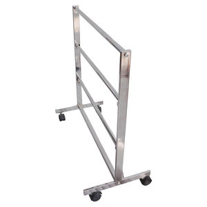 Expositor de Ropa Plegable de Metal Resistente, Moderno y de Lujo, para Exhibición en Tiendas, OEM ODM Vietnam, Independiente - Product Image 5