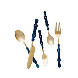 Ensemble de couverts en métal de haute qualité, fabriqué en acier inoxydable de qualité alimentaire, pour un usage quotidien à la maison et au restaurant - Product Image 5