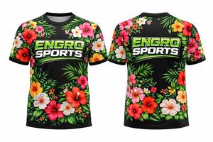 Camisetas Polo de Golf Lisas al por Mayor, 100% Poliéster, Diseño Bordado con Flores, Camisetas Polo Personalizadas con Impresión para Golf - Product Image 6