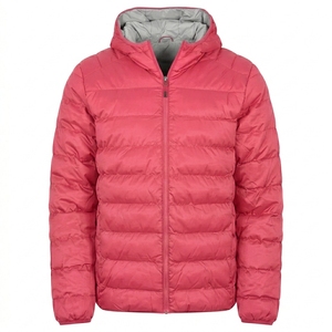 Veste d'hiver matelassée pour homme avec capuche, fermeture éclair intégrale, manteau isolé confortable pour l'extérieur et les occasions décontractées - Product Image 2