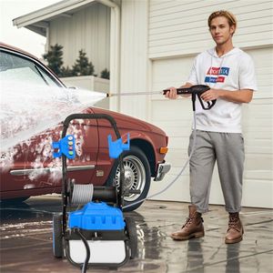 Idropulitrice Elettrica Portatile 2300 PSI 1.8 GPM con Ruote per Autolavaggi, Dotata di Motore e Pompa a Ingranaggi 380V 220V - Product Image 3