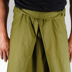 Izar Lungi Ajustable para Hombre, Talla Grande, Diseño Moderno y Funcional, Mezcla de Algodón Premium, Ropa de Oración Musulmana Transpirable - Product Image 4