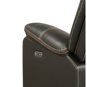 Canger Modern Contemporary LED Power <b>Recliner</b> Chair Gray Wood and Metal Frame - Product Image 3