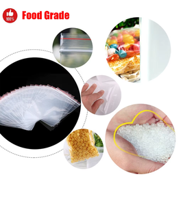 Sac à fermeture éclair en plastique transparent recyclé, taille personnalisée, multi-usages, prix compétitif avec une qualité supérieure - Product Image 5
