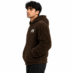 Sweat-shirt unisexe décontracté coupe classique pour l'hiver, avec logo brodé personnalisé, en molleton de coton pour homme, vente en gros B2B USA - Product Image 3