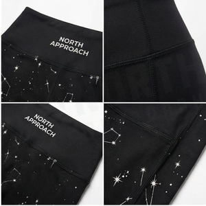 Leggings de Yoga Largos para Mujer North Approach, Cintura Alta, Estampado de Constelaciones, Spandex, Poliéster, Elásticos en Cuatro Direcciones - Product Image 2