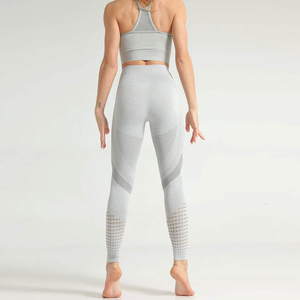 Women's <b>Crop</b> <b>Top</b> & Shorts 2-Piece Set Spandex/Nylon Material Elastic Waist High-Waisted Design Quick Dry Adjustable Straps - Product Image 4