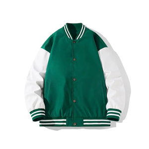 Plus Size <b>Men's</b> Varsity Jackets High Quality Casual Wholesale Varsity Jackets Custom Logo Letterman Varsity Jacket for <b>Men</b> - Product Image 5
