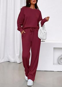 Conjunto de Sudadera con Capucha Oversize y Pantalones de Chándal de Forro Polar Premium para Mujer, Conjunto Deportivo de Sudadera con Capucha y Pantalones de Chándal para Mujer - Product Image 2