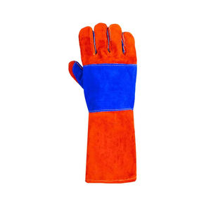 ถุงมือเชื่อมทนความร้อน ป้องกันการลื่น ออกแบบพรีเมียม ทนความร้อนสูง ปรับแต่งได้ ถุงมือเพื่อความปลอดภัยสำหรับงานอุตสาหกรรม - Product Image 2