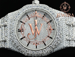 Montre de luxe en acier inoxydable de haute qualité Mossinate avec cadran en verre analogique, mouvement mécanique, style hip-hop, design moderne - Product Image 4