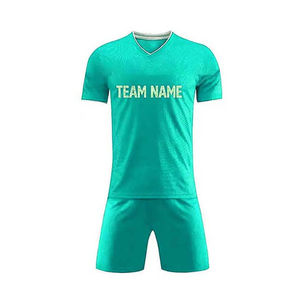 Uniformes de Fútbol Personalizados, Camisetas de Equipo, Conjuntos de Camisetas de Fútbol Transpirables, Estampadas, de Manga Corta, Unisex, para Adultos, Nueva Llegada - Product Image 2