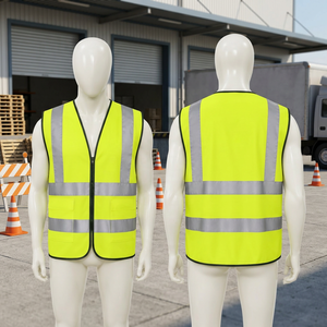 Gilet de sécurité idéal pour le camping, les travailleurs routiers, les usines, les entrepôts, la route, la construction et les transporteurs. - Product Image 6