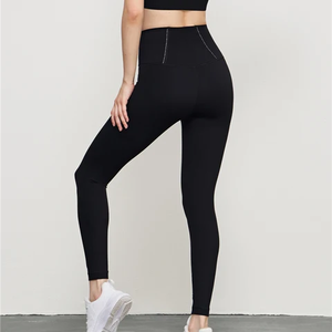 Leggings de Yoga Largos para Mujer, Elásticos, Transpirables, Ecológicos, Sin Costuras, Tejidos - Product Image 5