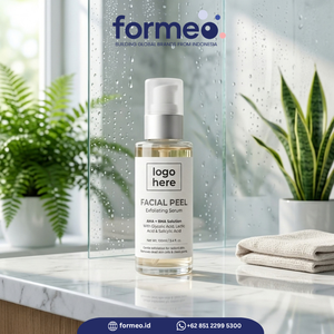 Gel exfoliant doux pour le visage à marque privée, à l'huile de graines de camélia, pour le soin des pores et l'élimination des peaux mortes, qualité supérieure - Product Image 3