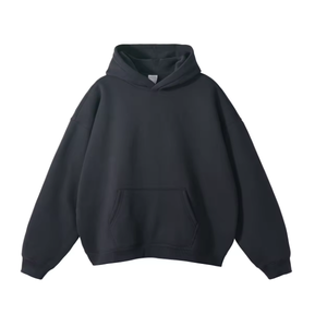Sudadera con Capucha de Felpa para Hombre, Unisex, de Alta Calidad, Holgada, con Logotipo Personalizado, Teñida, Transpirable, de Secado Rápido, con Bolsillo, para Invierno - Product Image 1