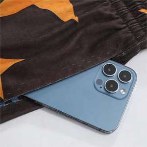 Pantalones Cortos Retro de Baloncesto para Hombre, con Estampado de Estrellas, de Malla de Poliéster, Ideales para Entrenamiento de Verano - Product Image 6