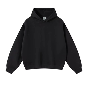 Sudadera con Capucha Personalizada con Logotipo, de Alta Calidad, Sin Cordones, 360g, Algodón Grueso, Lisa, para Hombre, Talla Grande, Estilo Y2K, con Bolsillos - Product Image 5