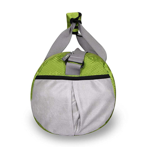 Sac de sport et de voyage unisexe en gros avec compartiment à chaussures, en polyester, nylon et toile, fermeture éclair et fermoir - Product Image 4