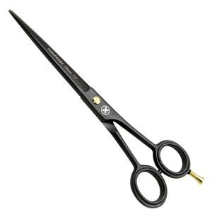 KOUNHain กรรไกรตัดผมขนาดกลางสำหรับร้านเสริมสวยกรรไกรสแตนเลสสตีลญี่ปุ่นมีปลายแหลมขนาด7นิ้วสำหรับมืออาชีพ - Product Image 1