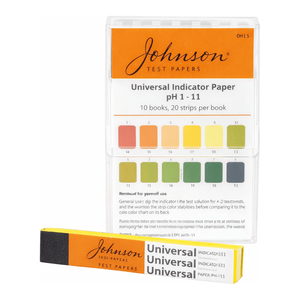 กระดาษทดสอบค่า pH 0-14 ยี่ห้อ Johnson แบบหนังสือหรือแบบม้วน สำหรับงาน QC และการศึกษา - Product Image 2