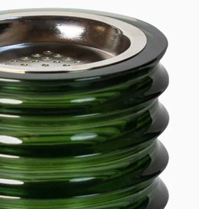 Luxury Green Resin <b>Bakhoor</b> Burner Mabkhara Arabic <b>Oud</b> Incense Burner Home Fragrance Holder - Product Image 2