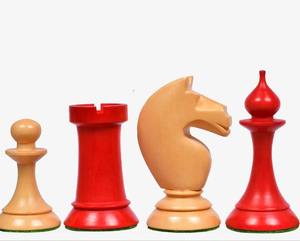 ชุดหมากรุกโซเวียตปี 1961 รุ่นบาคู ทำจากไม้ชีแชมและไม้บ็อกซ์วูด ขนาดคิง 4 นิ้ว ราคาดีที่สุด - Product Image 6